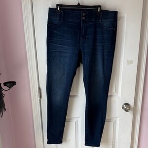 Nine West Dark Blue Skinny Jeans